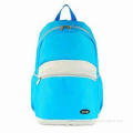 Canvas School Backpack, Made of Microfiber, Suitable for Students, OEM Orders Accepted